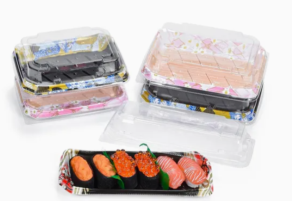 PROMPTU plastic Sushi cibum lance Box 