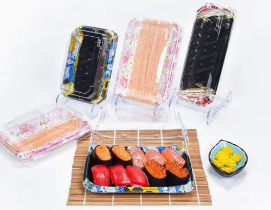 PROMPTU plastic Sushi cibum lance Box 