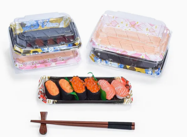 PROMPTU plastic Sushi cibum lance Box 