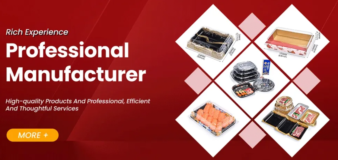 PROMPTU plastic Sushi cibum lance Box 