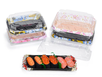 PROMPTU plastic Sushi cibum lance Box 
